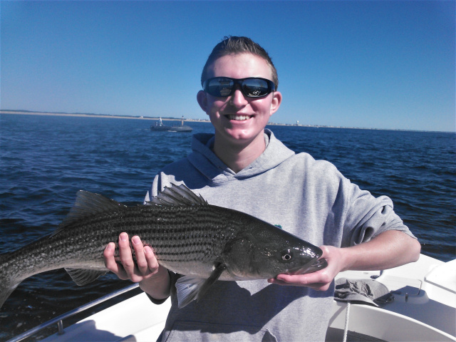 Kyle's Merrimack river striper